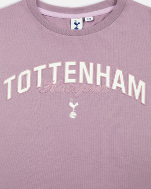 Spurs Kids Purple 'Tottenham Hotspur' Varsity T-Shirt