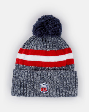 Spurs New Era NFL New England Patriots Bobble Knit Beanie