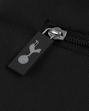 Spurs Black Crest Drawstring Bag
