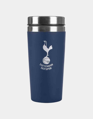 Spurs Navy Soft Touch 450ml Travel Mug