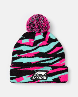 F1® DRIVE London Camo Kids Beanie