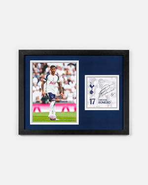 Spurs Romero Player Framed 2025/26 Picture
