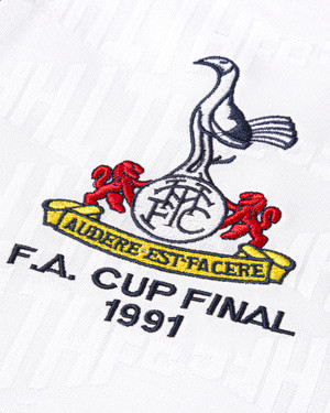 Spurs Retro 1991 FA Cup Final Long Sleeved Shirt