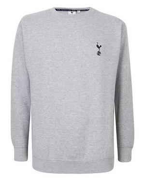  Spurs Mens Grey Essential Sweatshirt 