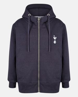  Spurs Kids Navy Full Zip Essential Hoodie 