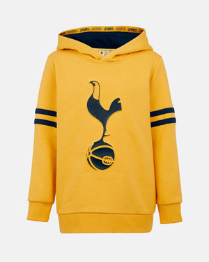  Spurs Kids Yellow Embossed Cockerel Hoodie 