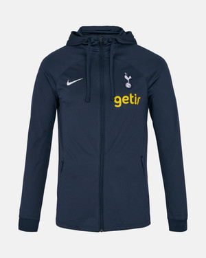 Spurs Adult Nike Navy Hooded Travel Jacket 2023/24 | Official Spurs Store