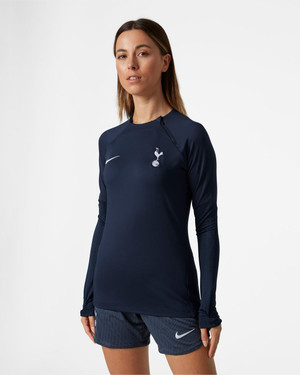 Nike Training Wear Spurs Womens Nike Navy Coaches Drill Crew Top 2023/24 