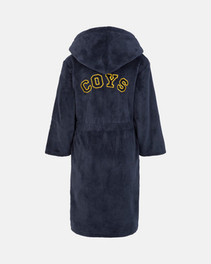  Spurs Kids Cockerel Navy Embroidered Robe 