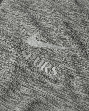 Nike Spurs Nike Mens Grey Running Racer Top 