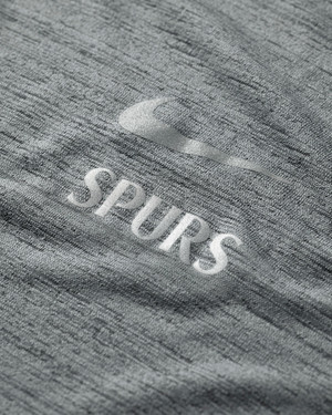 Nike Spurs Nike Mens Grey Running T-Shirt 