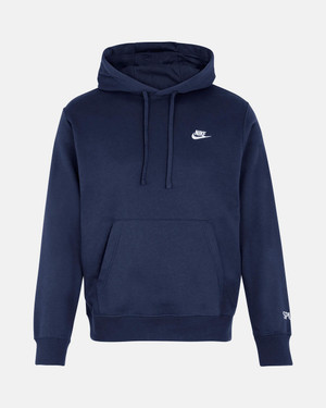 Nike Spurs Nike Mens Navy Club Hoodie 