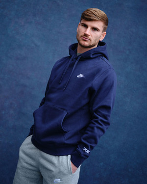 Nike Club Range Spurs Nike Mens Navy Club Hoodie 