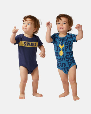  Spurs Baby  2 Pack Bodysuits 