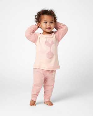 Baby Spurs Baby Cockerel Pink Pyjama Set 