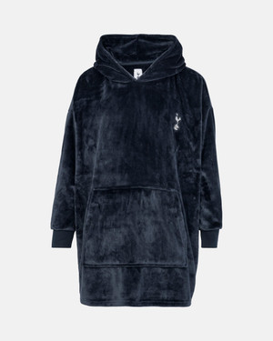 Mens nightwear Spurs Mens Navy Oversized Fleece Hoodie 