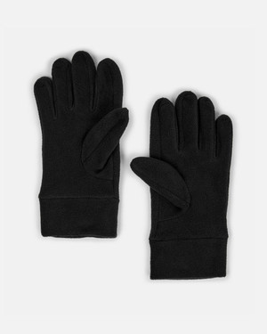  Spurs Adult Black Fleece Gloves 