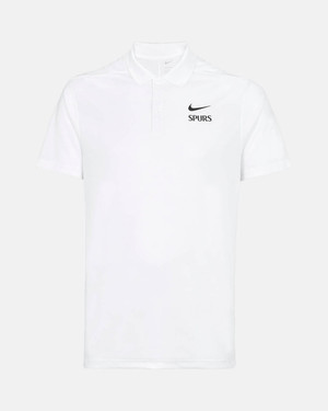 Nike Spurs Nike Mens White Victory Golf Polo 