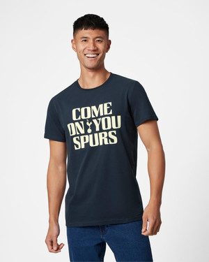 Mens tees Spurs Mens Navy Come On You Spurs Tee 