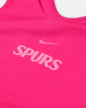 Spurs Womens Nike White Sports Bra