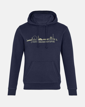 Spurs Mens Navy Skyline Hoodie | Official Spurs Store