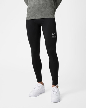 Nike Running Spurs Nike Mens Black Running Tights 