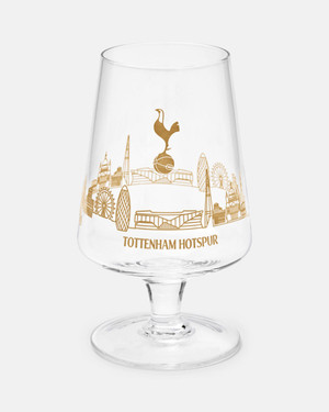  Spurs Gold Skyline Chalice Glass 