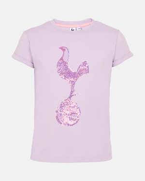  Spurs Kids Iridescent Sequin Cockerel Tee 