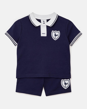  Spurs Baby Retro Short and Tee Set 