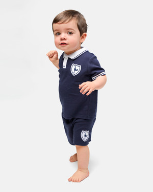 Spurs Retro Baby Retro Crest Short and T-Shirt Set