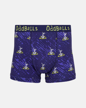 oddballs Spurs x Oddballs Mens Navy and Purple Retro Trunks 