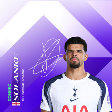EL王者　ソランケ　SPURS EL王者 ソランケ SPURS Dominic Solanke profile, statistics
