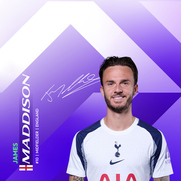Spurs James Maddison | Official Spurs Store