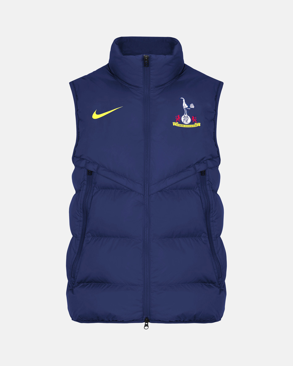 navy nike gilet