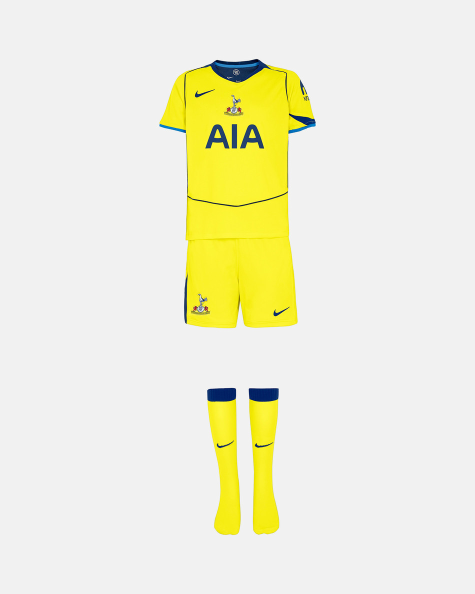 Little Kids Tottenham Hotspur Third Kit 2025/26 Spurs