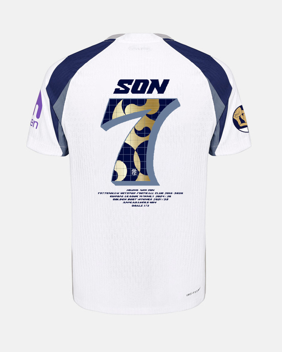 Heung-min Son Mens Legend Elite Tottenham Hotspur Home Shirt 2025