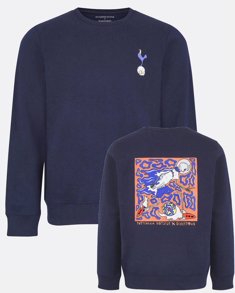 Spurs x Beavertown Adult Navy Sweatshirt