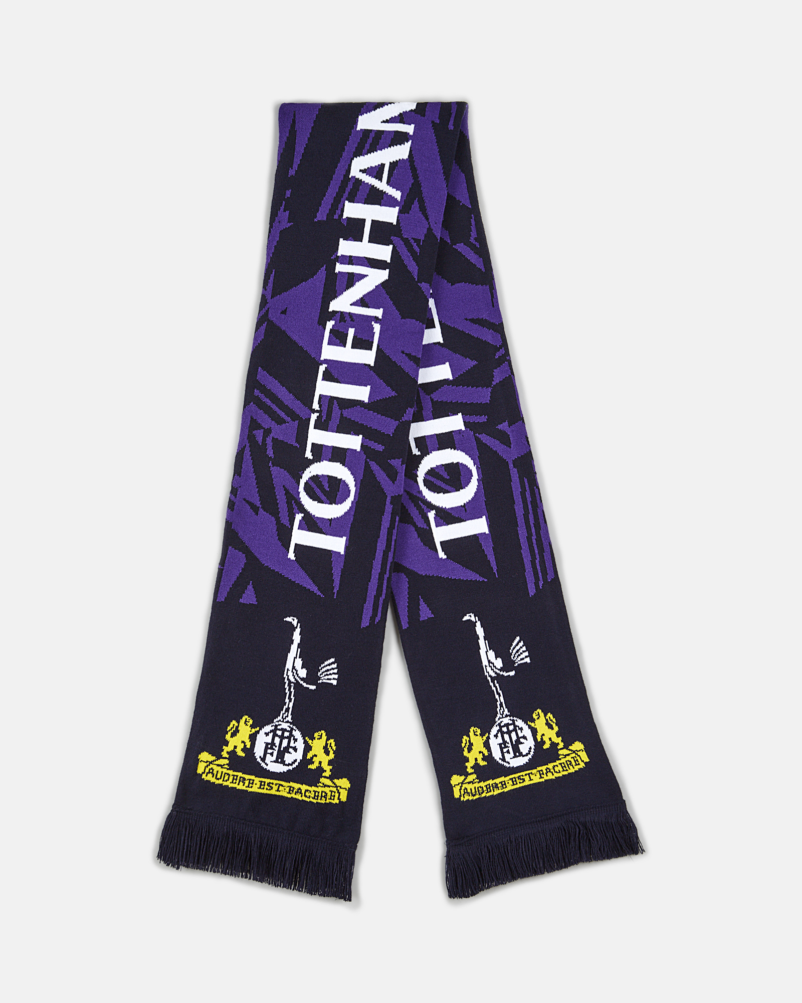 【UK現地購入正規品90s トッテナム football scarf】 Spurs 91-94 Blue Scarf | Official Spurs Store