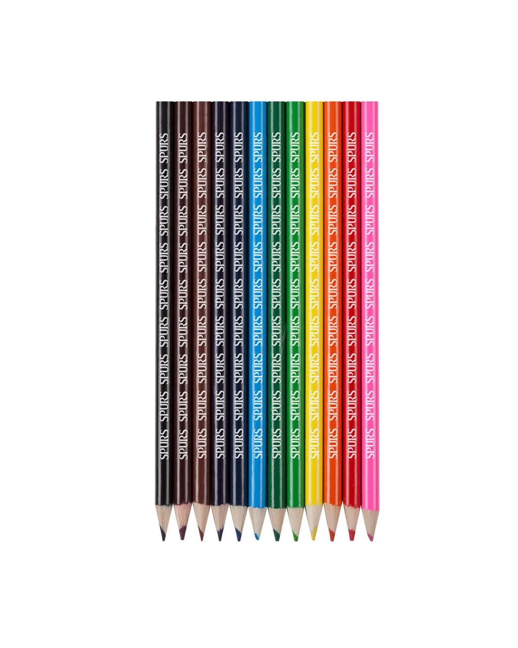  Spurs 12 Pack Colouring Pencils 
