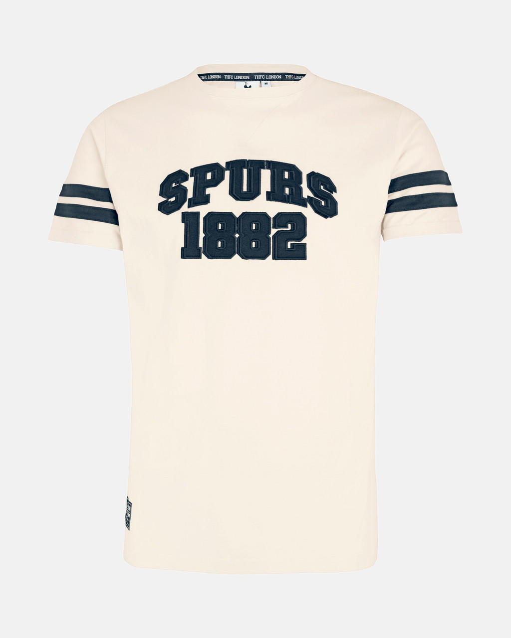 London Range Spurs Mens Varsity 1882 Cream T-Shirt 