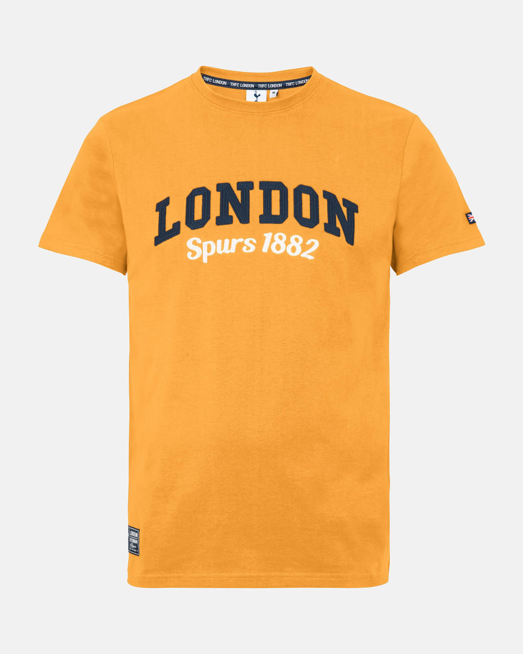 London Range Spurs Mens London Applique Yellow T-Shirt 