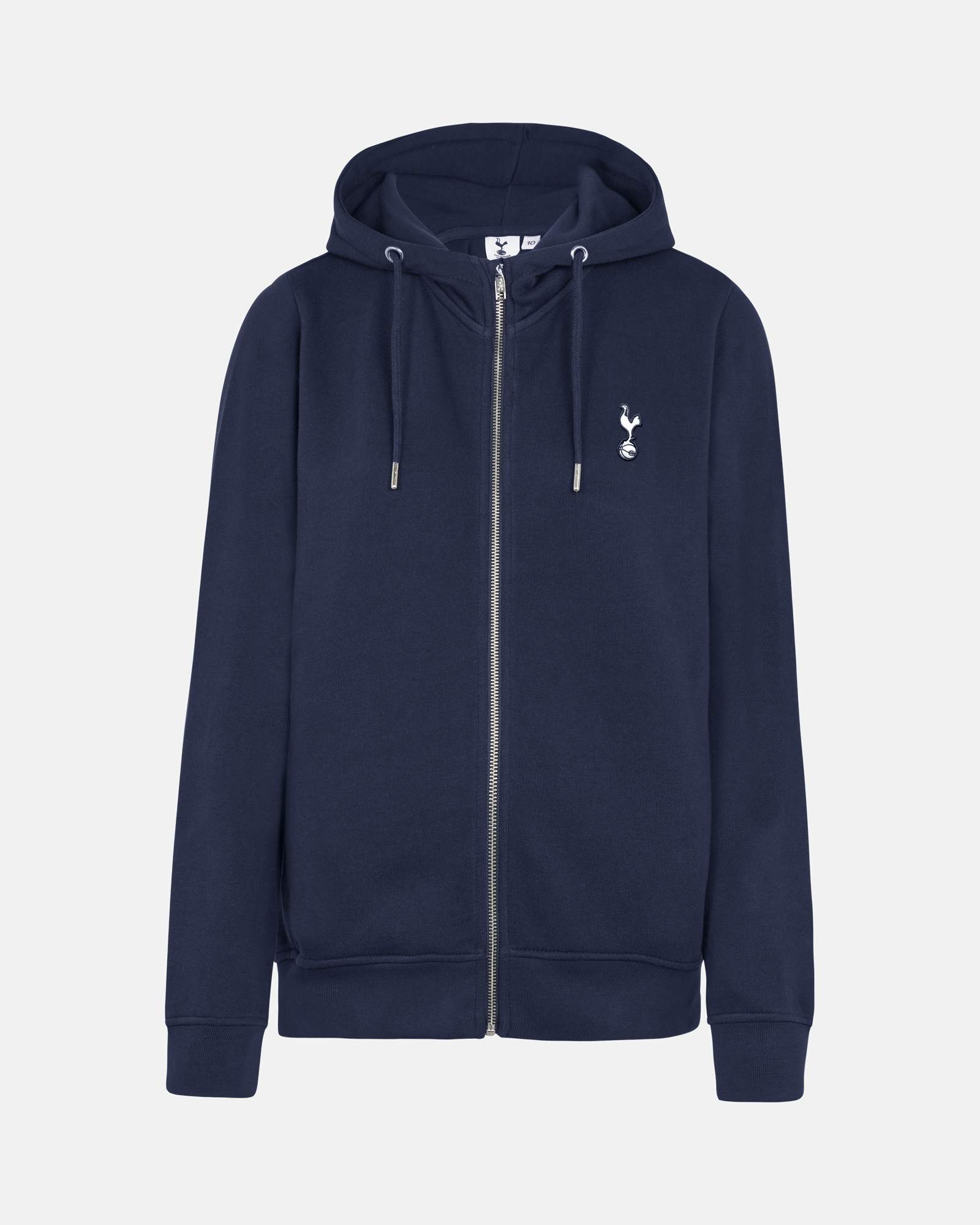 Spurs Womens Essential Full Zip Navy Hoodie