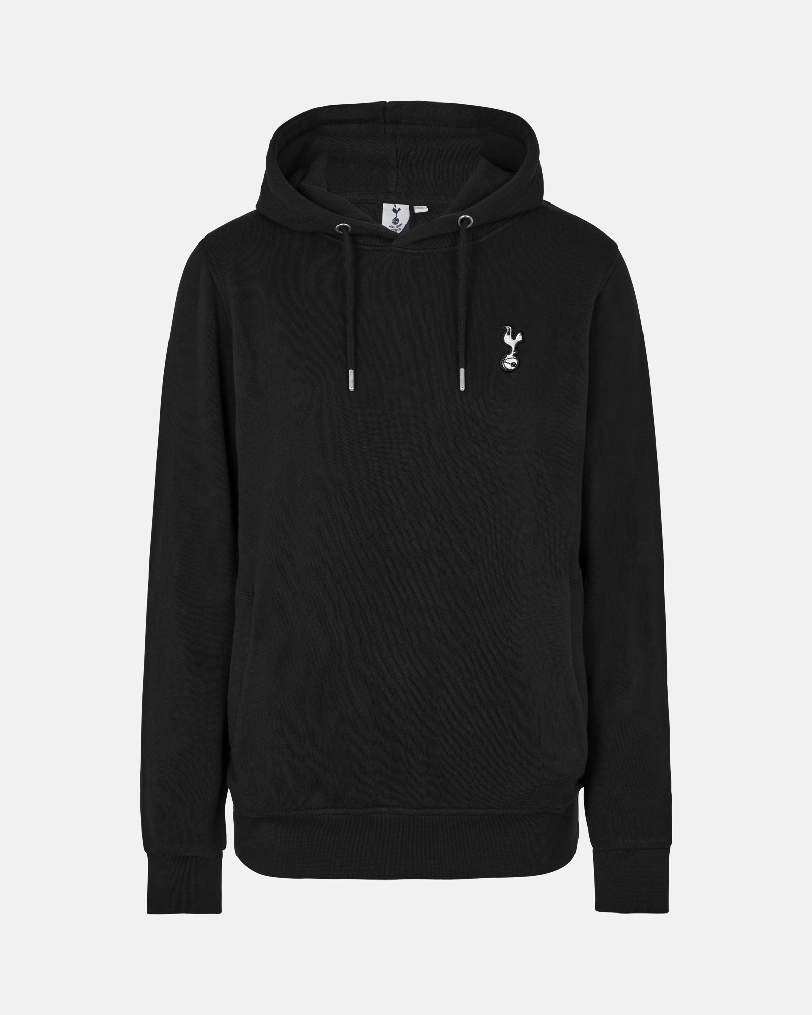 Spurs Womens Essential Black Hooded Top