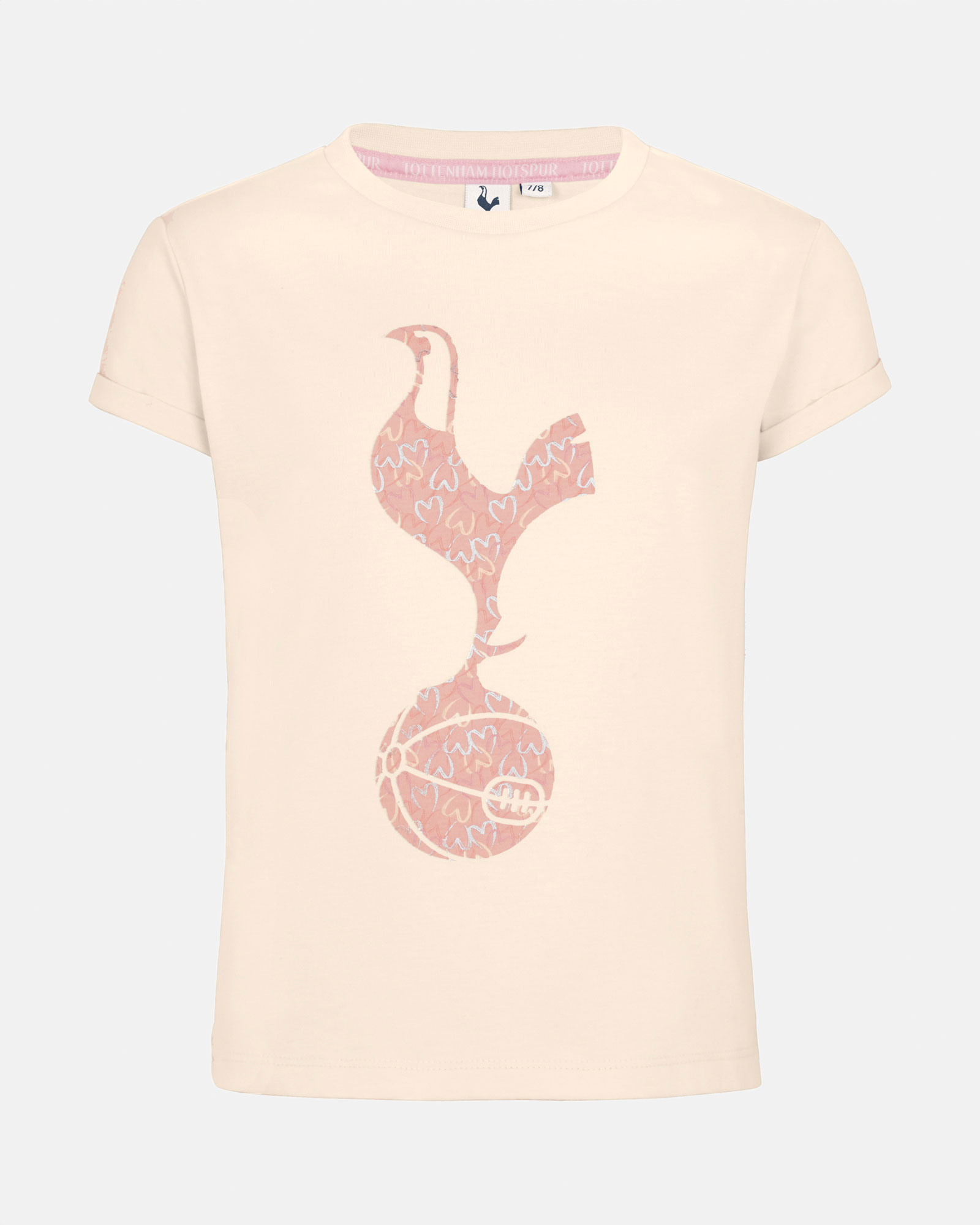 Spurs Kids Cockerel Hearts T-Shirt