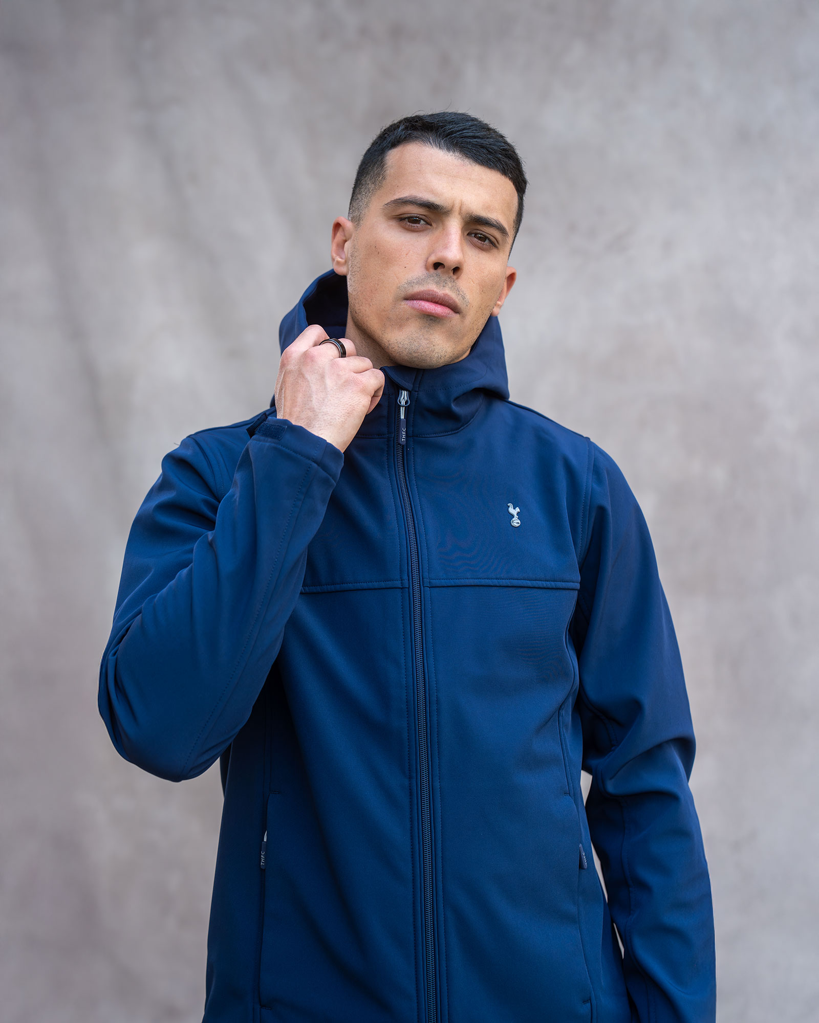 Spurs Mens Fleece Lined Softshell Jacket