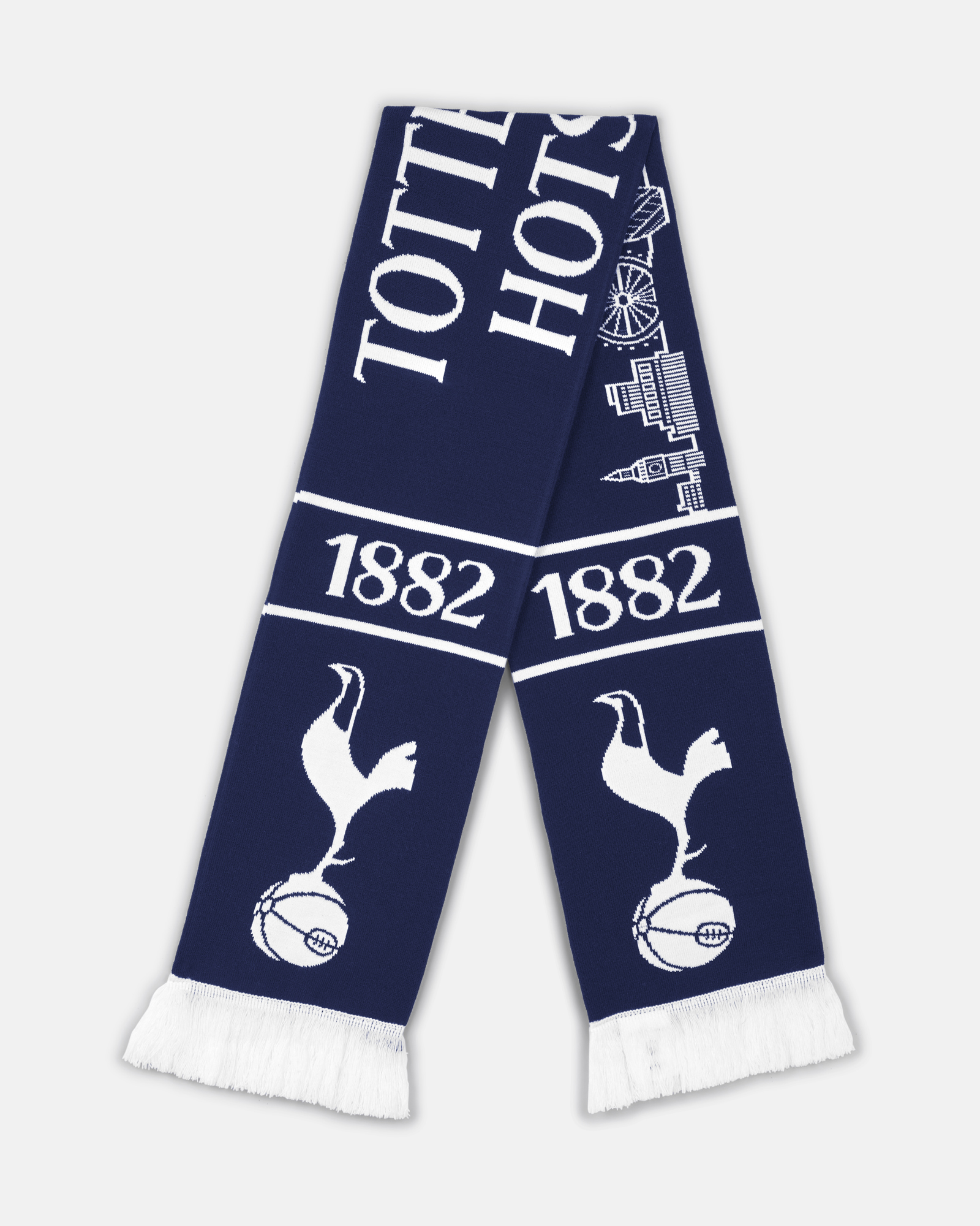 【UK現地購入正規品90s トッテナム football scarf】 Tottenham Hotspur vs Manchester United Scarf – Europa League