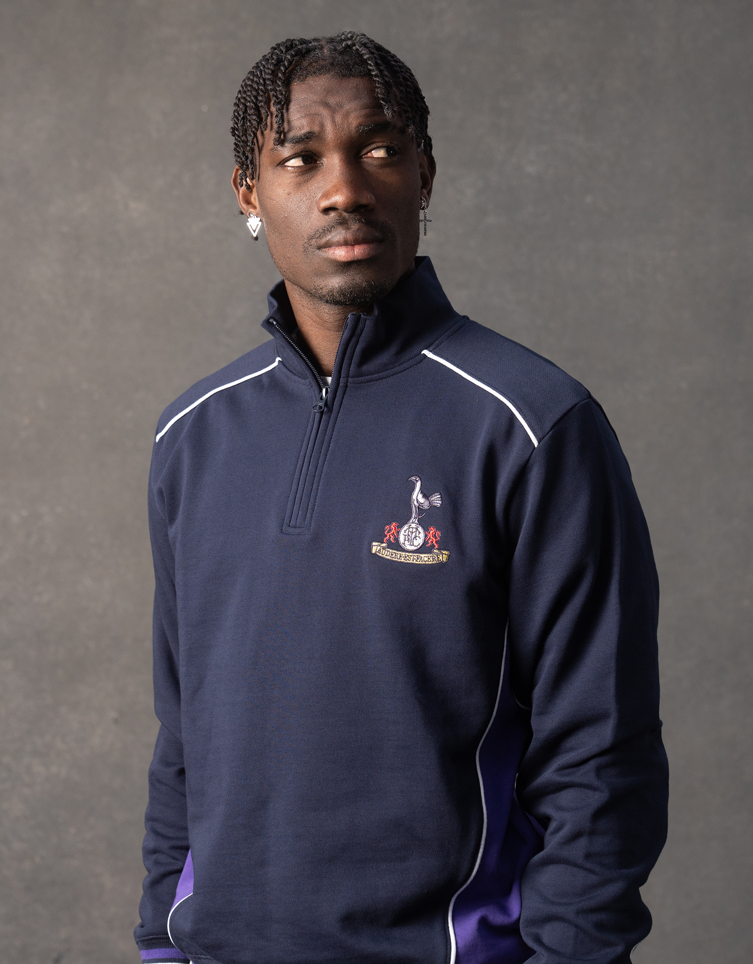 tottenham zip hoodie