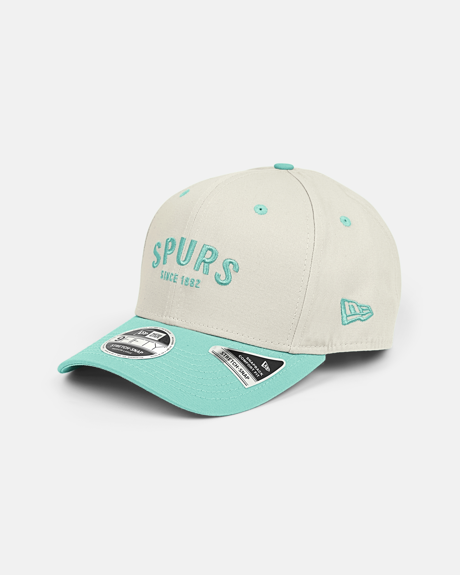 Spurs New Era 9FIFTY Cream Contrast Cap
