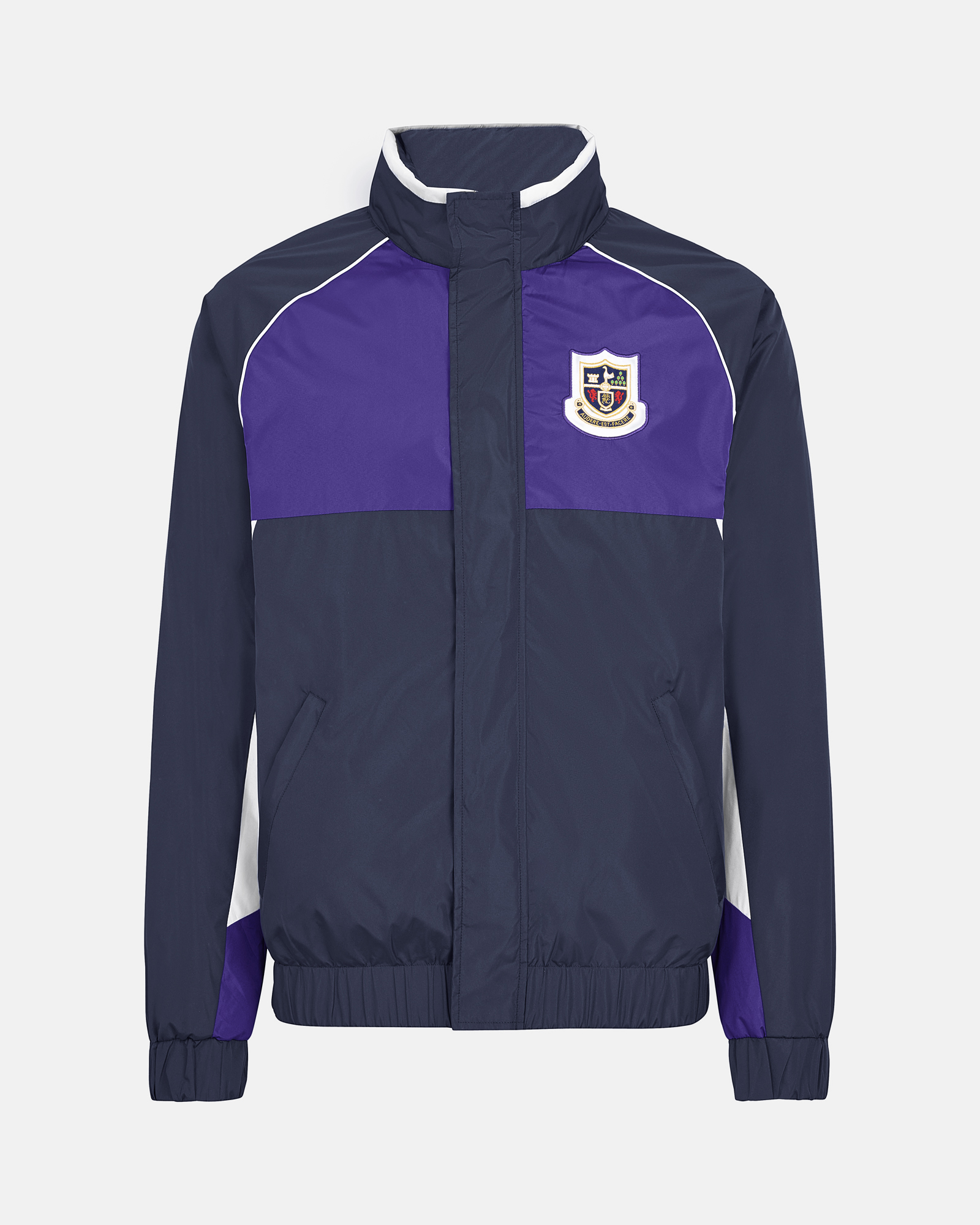 Spurs Heritage Navy And Purple Shower Jacket