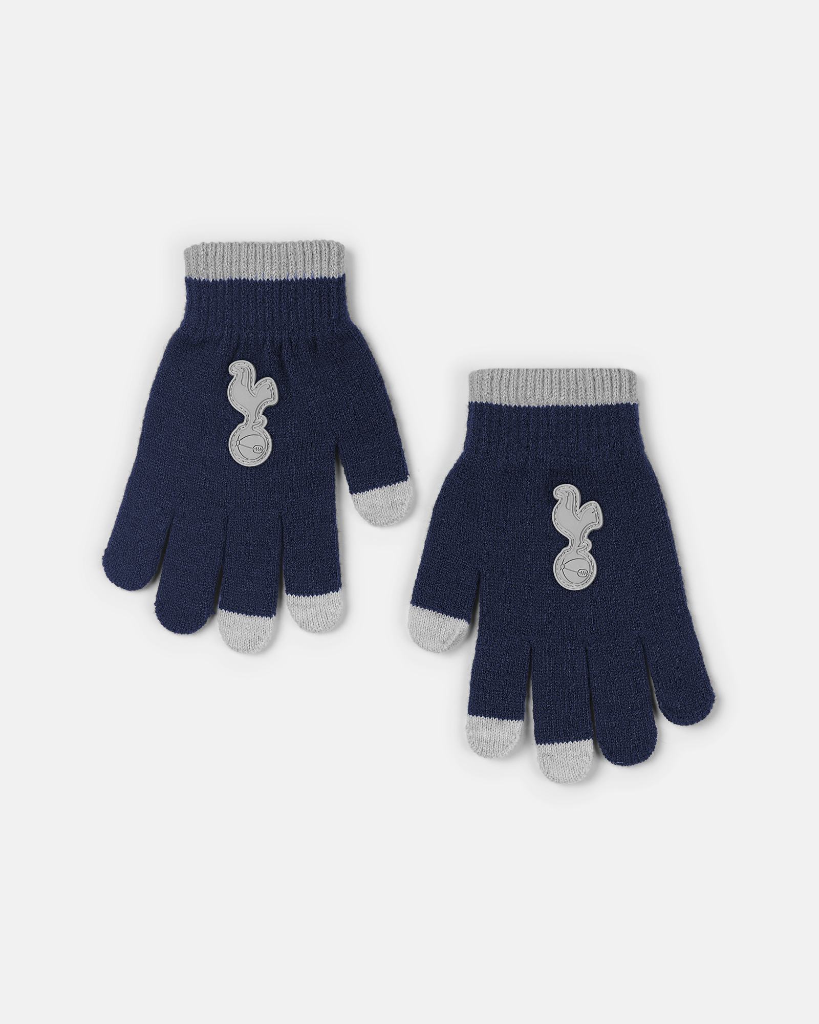 Spurs Kids Navy Touchscreen Gloves Ages 4-7
